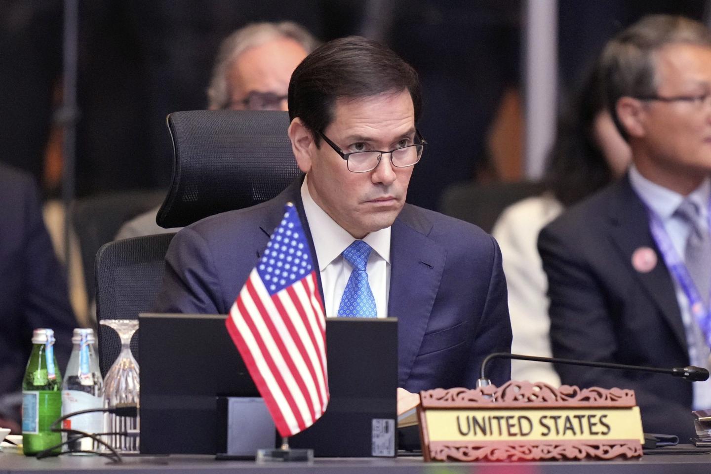Rubio meets China’s foreign minister in Malaysia as U.S.-Chinese tensions grow over trade and security