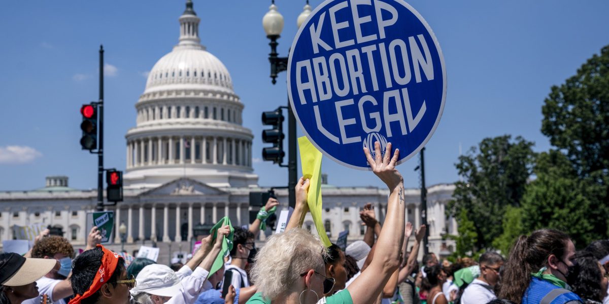 Support for legal abortion is as high as it was when the Supreme Court opened the door to state bans