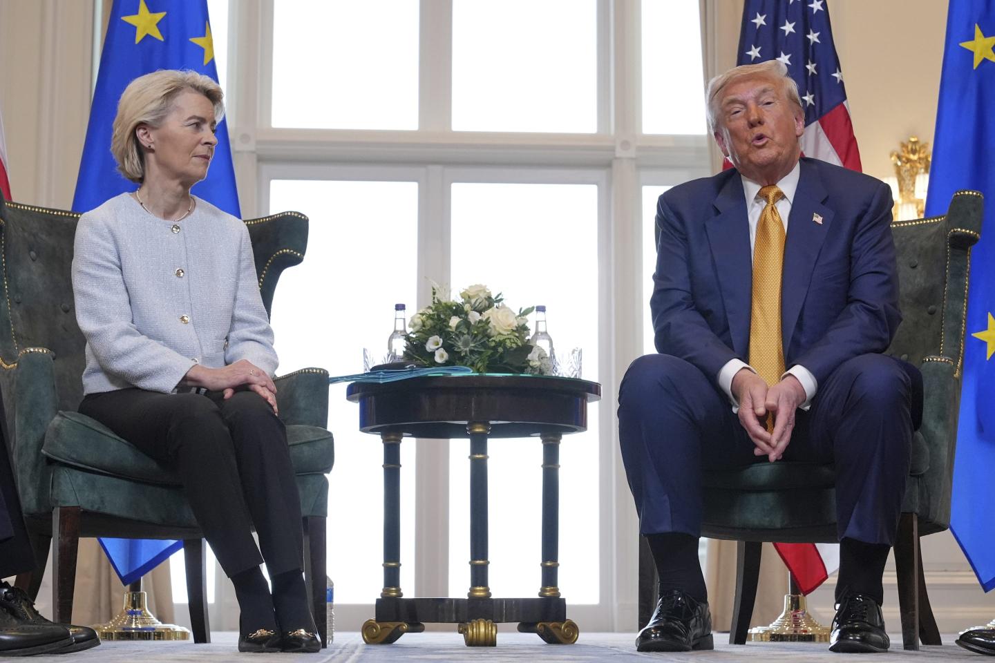 Trump, von der Leyen