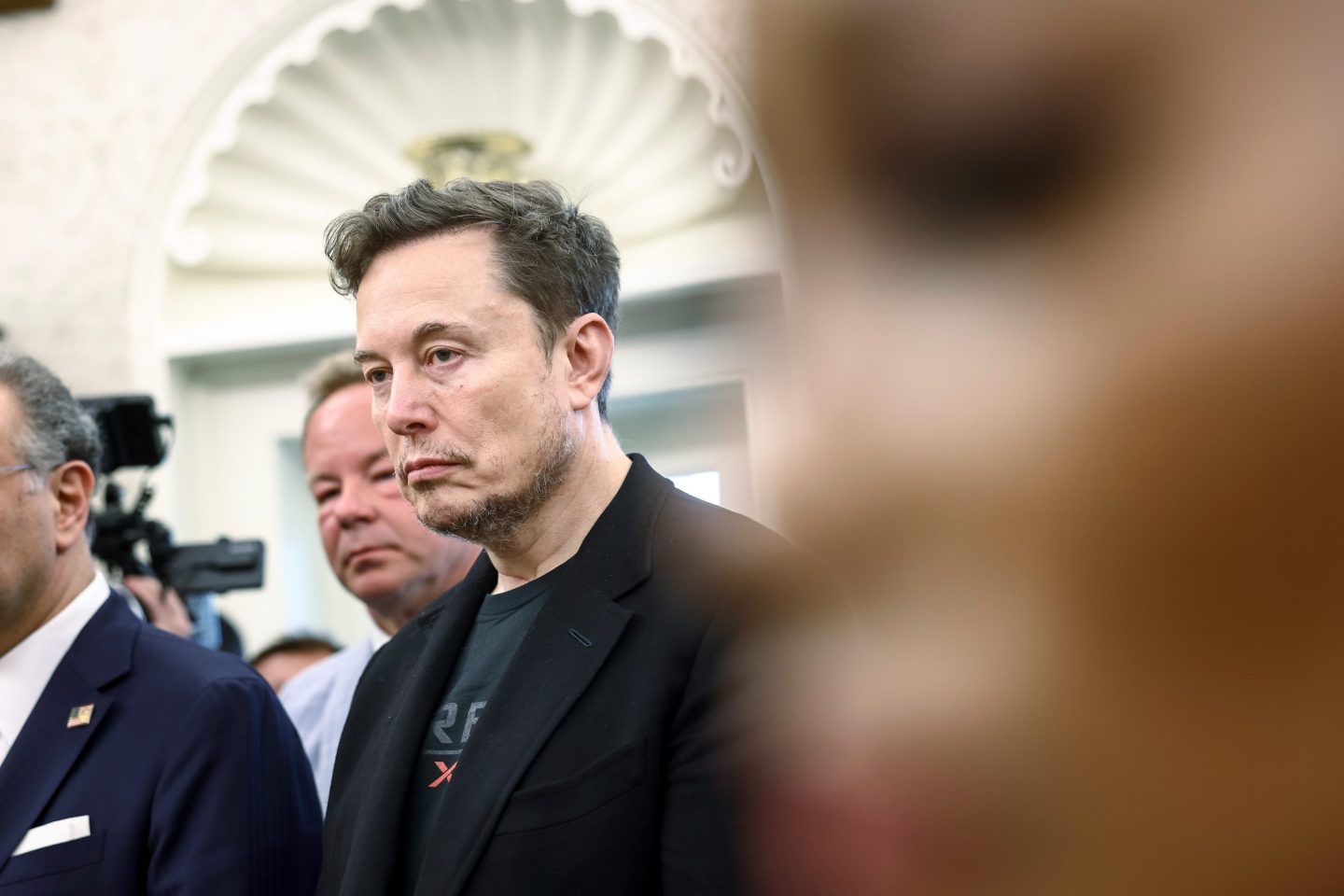 Elon Musk, CEO of Tesla, in the White House