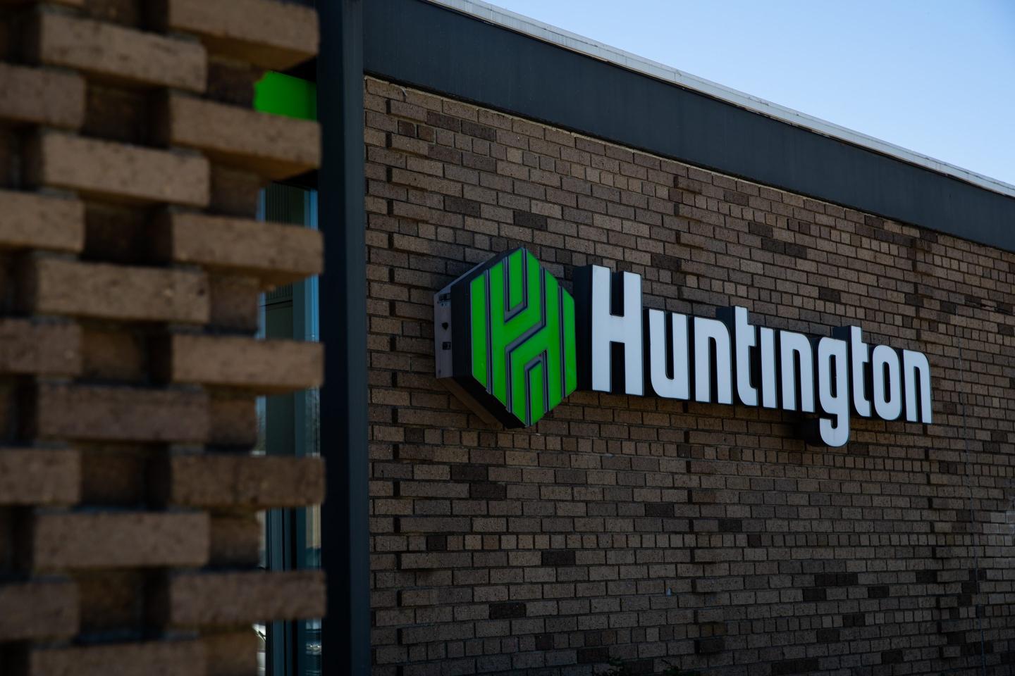 A Huntington Bank branch