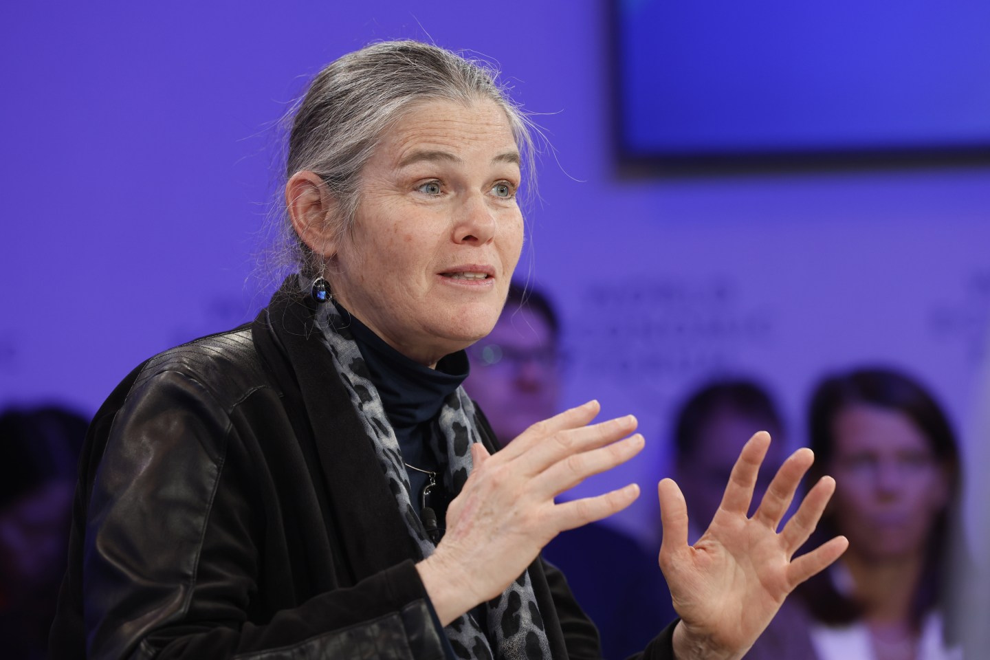 Daphne Koller, one of the founders of Coursera.