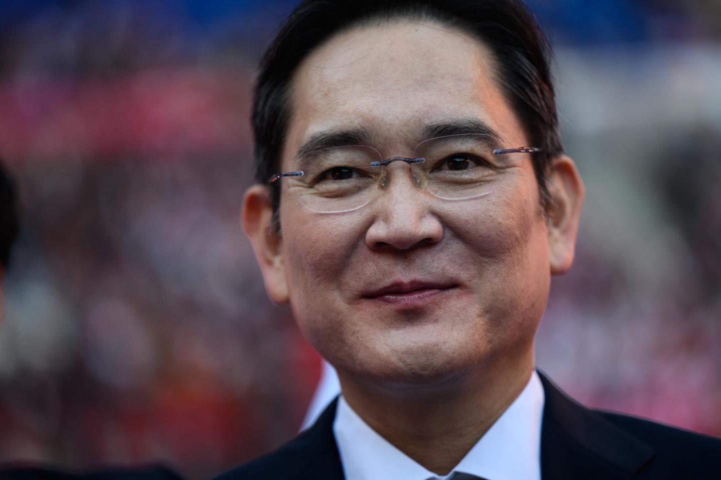 Samsung Electronics executive chairman Lee Jae-yong in Decines-Charpieu, France, on September 15, 2024. (Photo: Jeff Pachoud/AFP/Getty Images)