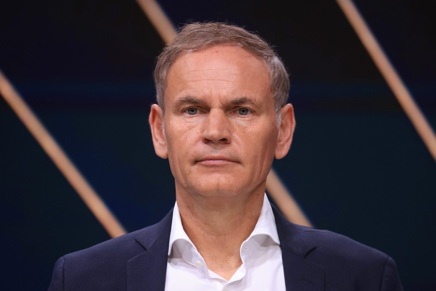 Oliver Blume, chief executive officer of Volkswagen AG, during the company's annual news conference in Wolfsburg, Germany, on Tuesday, March 11, 2025
