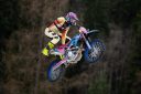 Photo: Mikolaj Tempka, a high-flying FMX rider, performs a gravity-defying stunt mid-air during the Red Bull Target Jumping at the Wielka Krokiew ski jump hill in Zakopane, Poland, on April 5, 2025. This event is the first-ever Red Bull Skoki w Punkt team ski jumping competition.