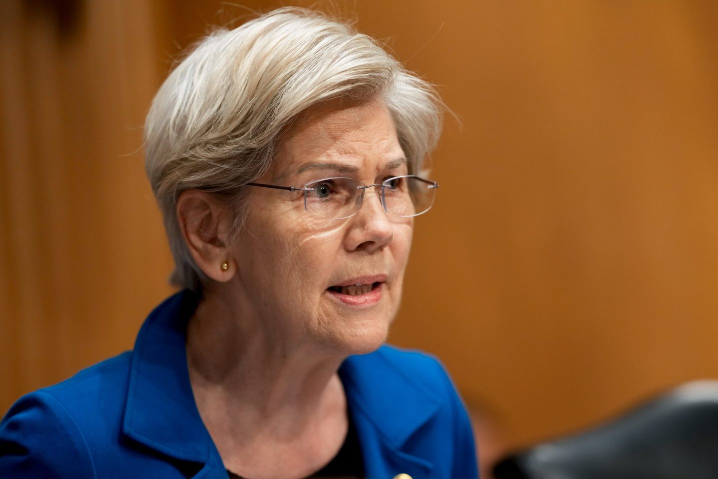 Senator Elizabeth Warren, a Democrat from Massachusetts