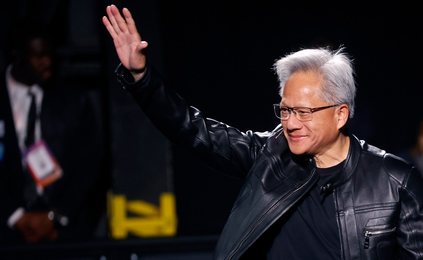 Nvidia CEO Jensen Huang on June 11, 2025, in Paris. (Photo: Chesnot/Getty Images)