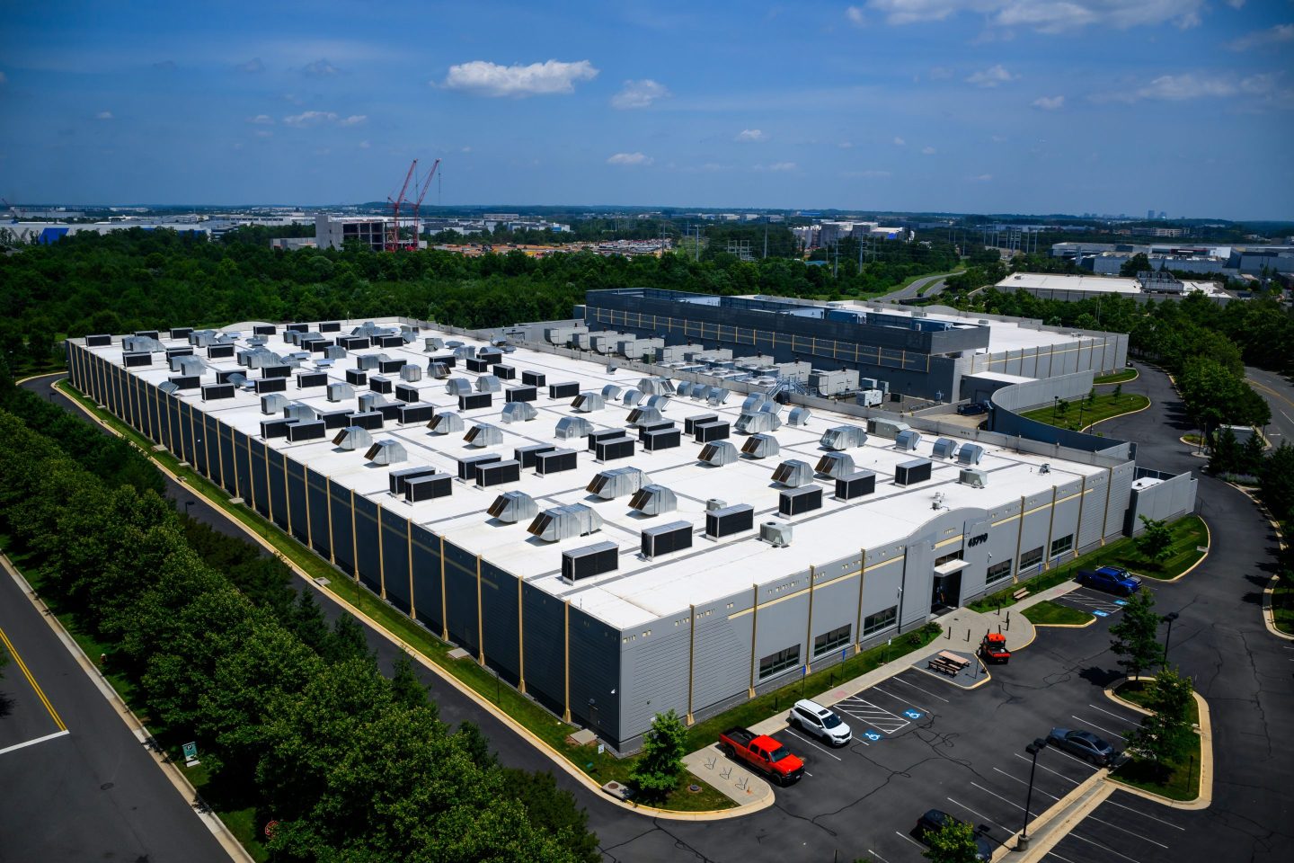 Data Center Alley in Sterling, Virginia