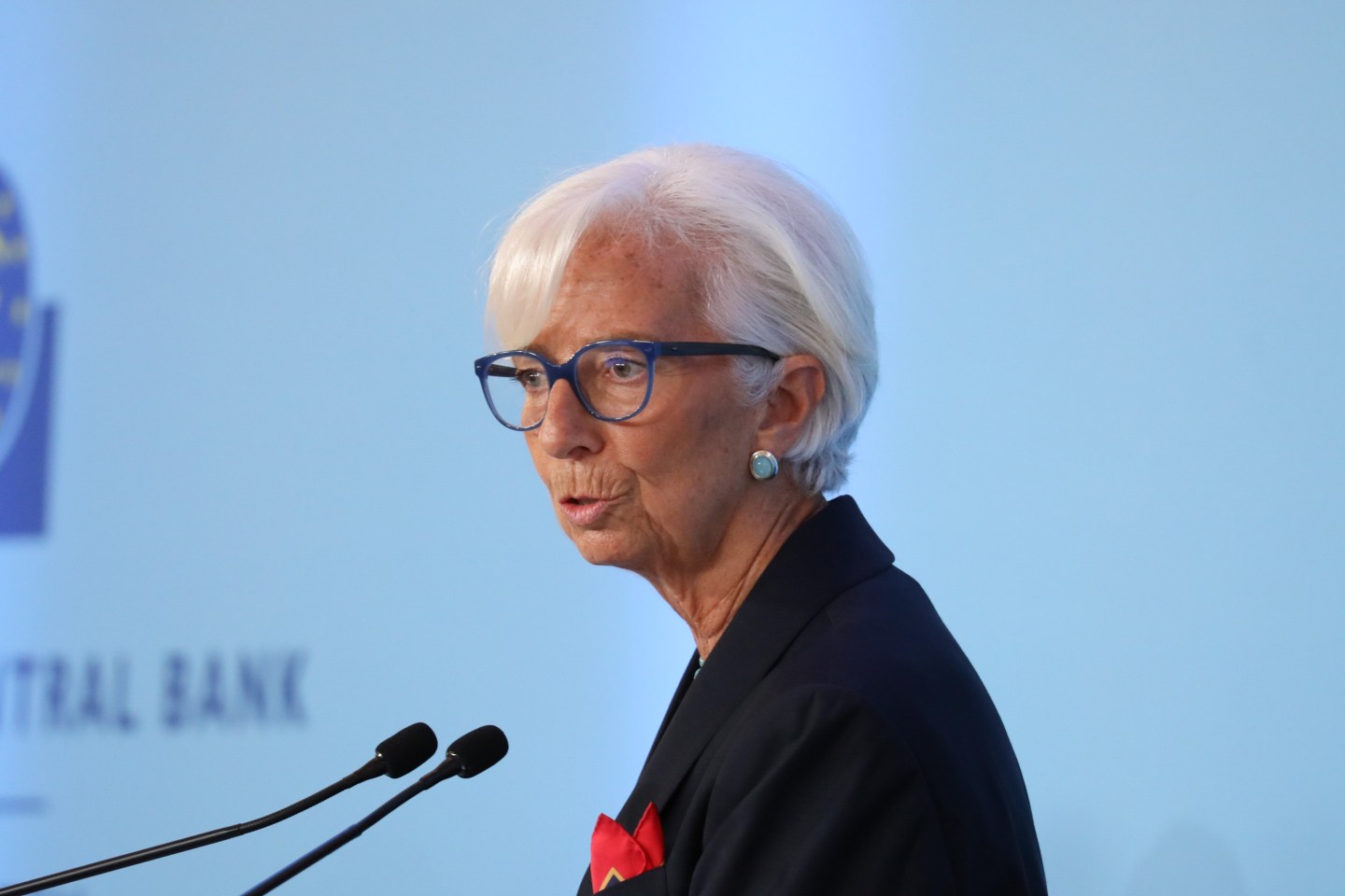 “The world ahead is more uncertain, and that uncertainty is likely to make inflation more volatile,” ECB President Christine Lagarde said Monday in a speech opening the central bank's annual conference in Sintra, Portugal.