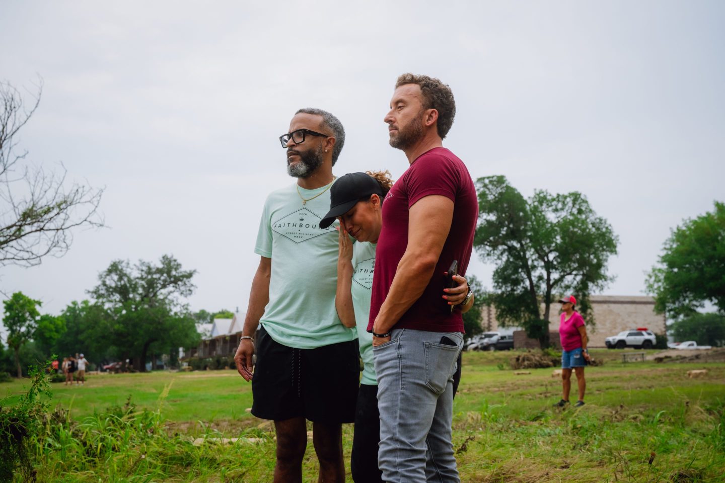 Texas residents cry and mourn the dead after catastrophic floods