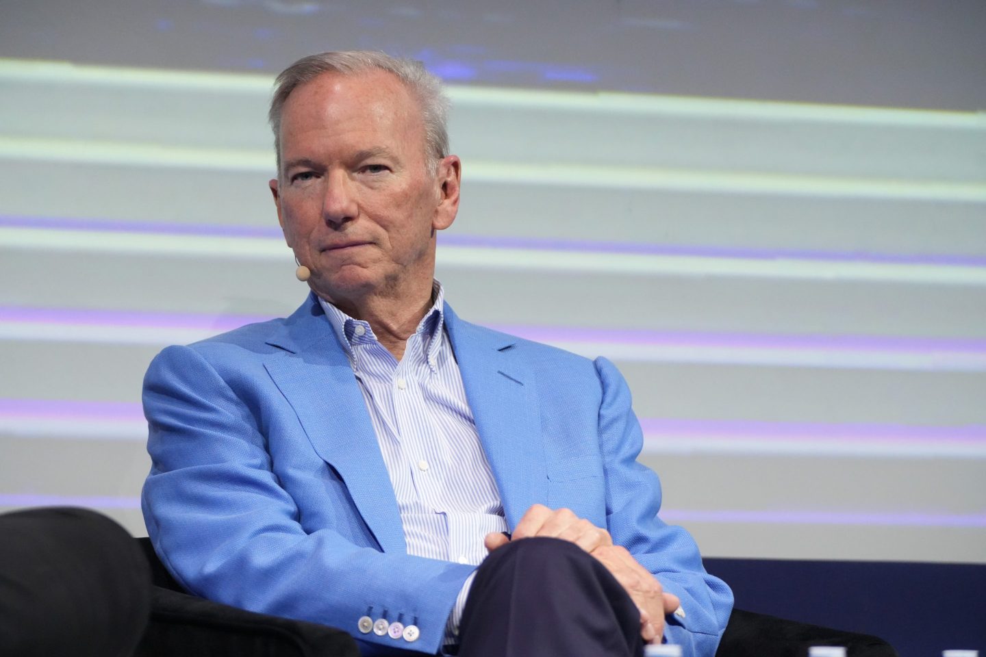 Eric Schmidt sitting pretty