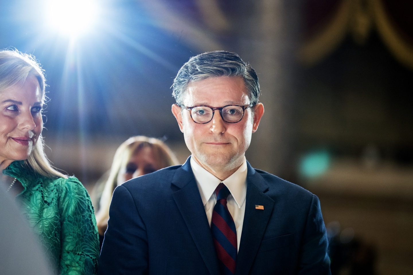 Speaker of the House Mike Johnson, R-La., in Washington, D.C. on July 9, 2025. (Photo: Tom Williams/CQ-Roll Call/Getty Images)