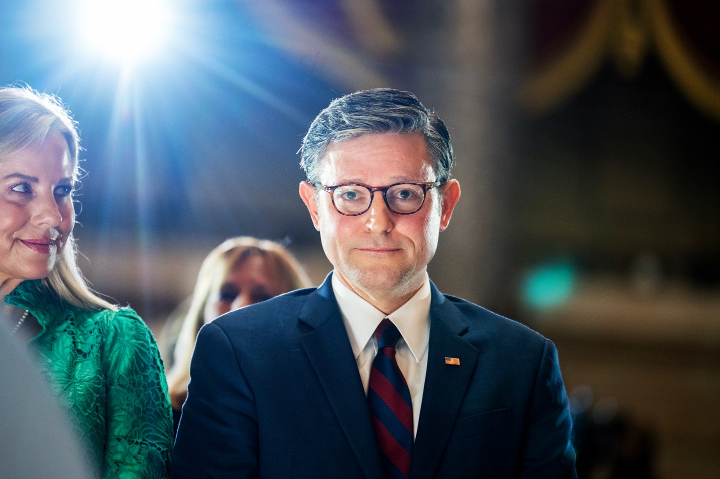 Speaker of the House Mike Johnson, R-La., in Washington, D.C. on July 9, 2025. (Photo: Tom Williams/CQ-Roll Call/Getty Images)