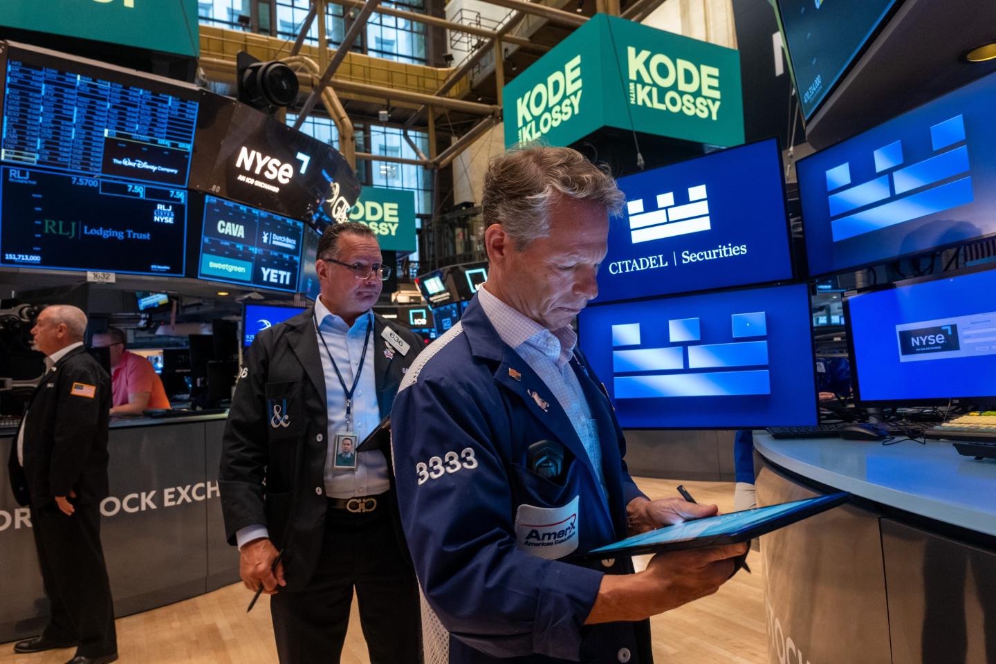 Trading floor