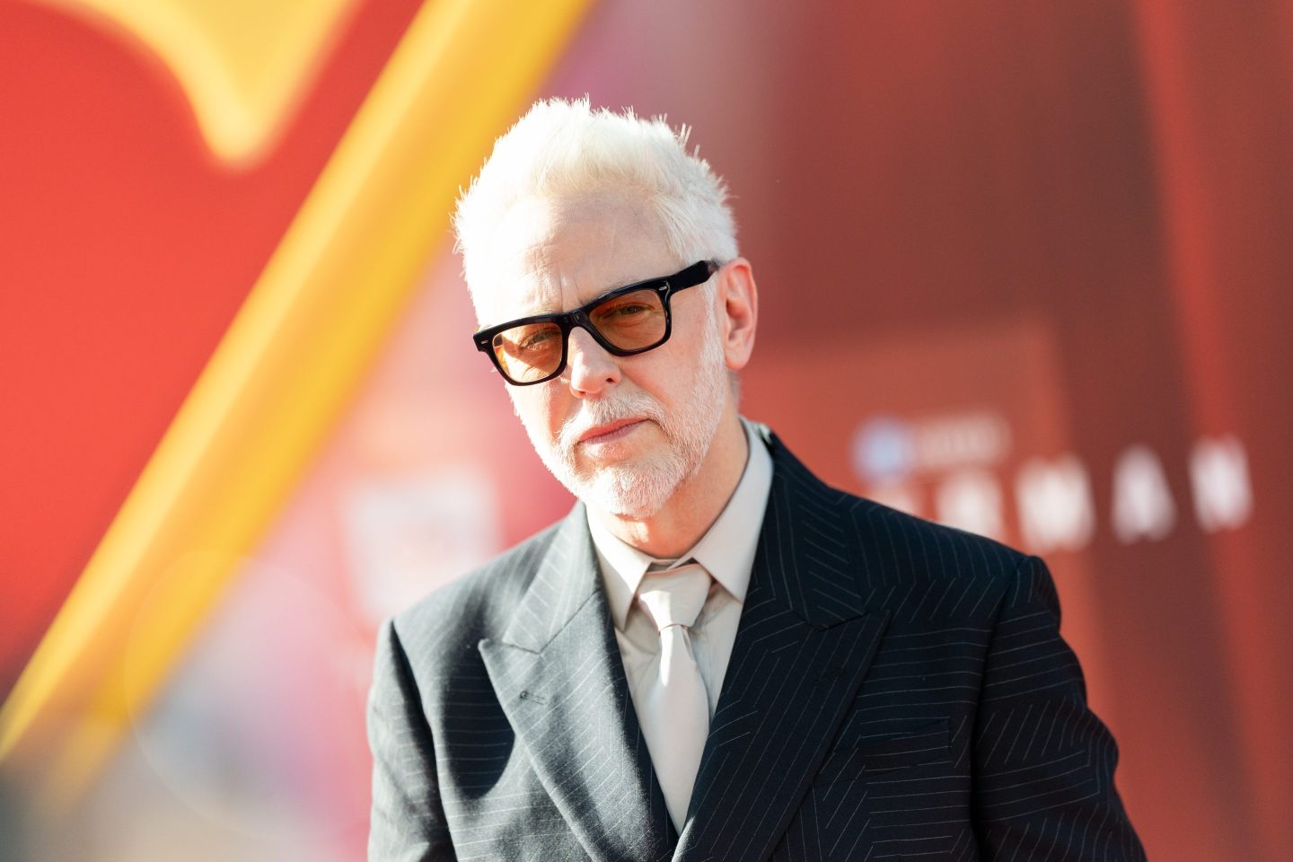 James Gunn at the Superman premiere