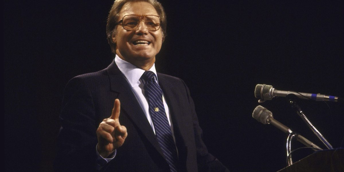 Televangelist Jimmy Swaggart, whose multimillion-dollar ministry was toppled by his penchant for prostitutes, dies at 90