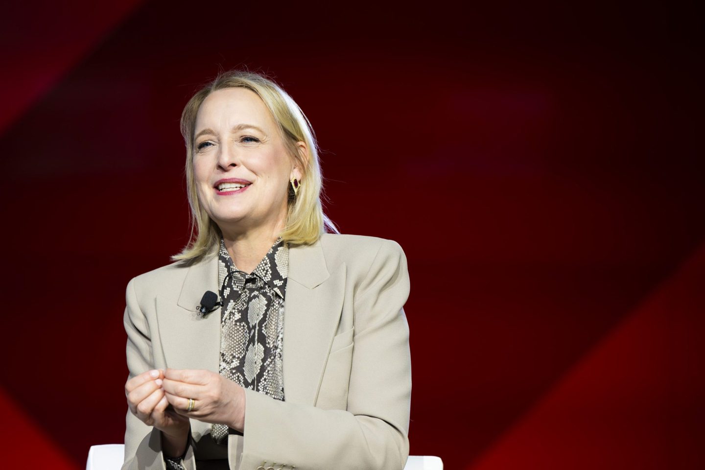 Julie Sweet, chief executive officer of Accenture, in 2023.