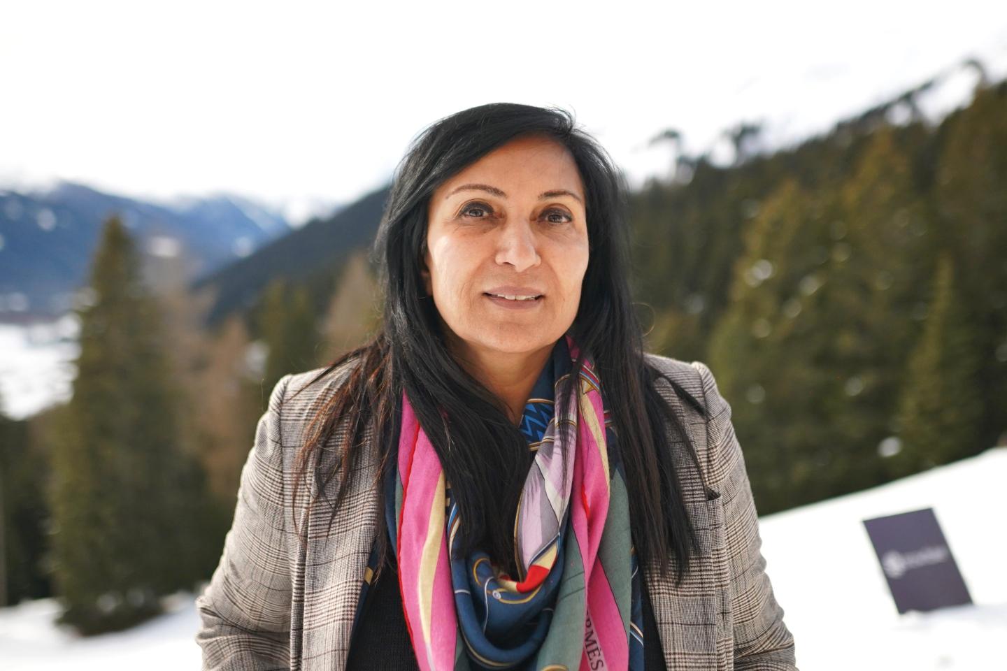 Photo: Asha Jadeja, Silicon Valley based venture capitalist, and founder of the Motwani Jadeja family foundation.