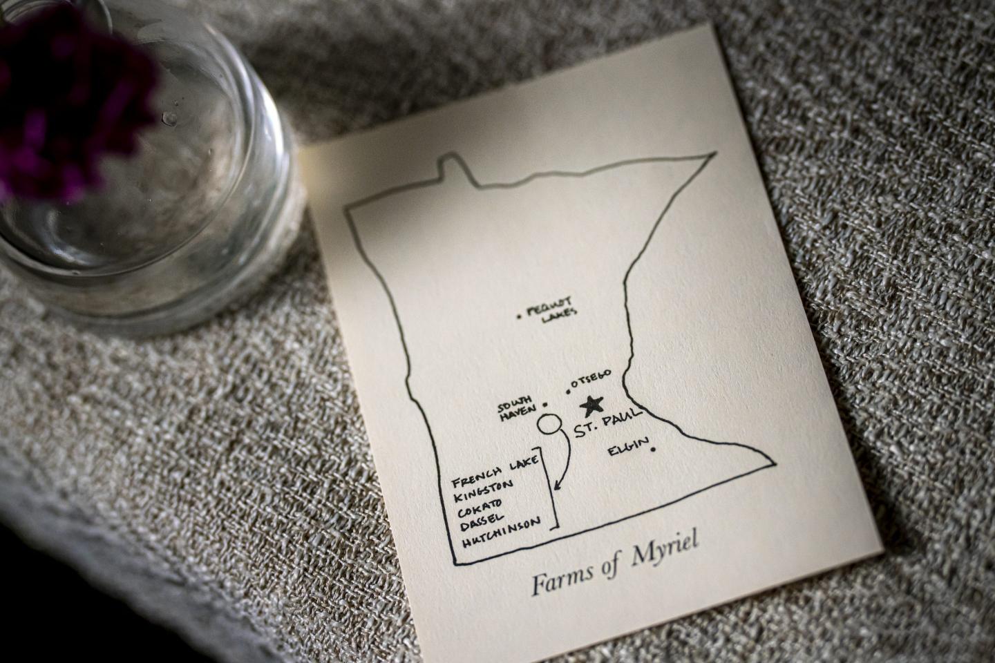 A menu at Myriel
