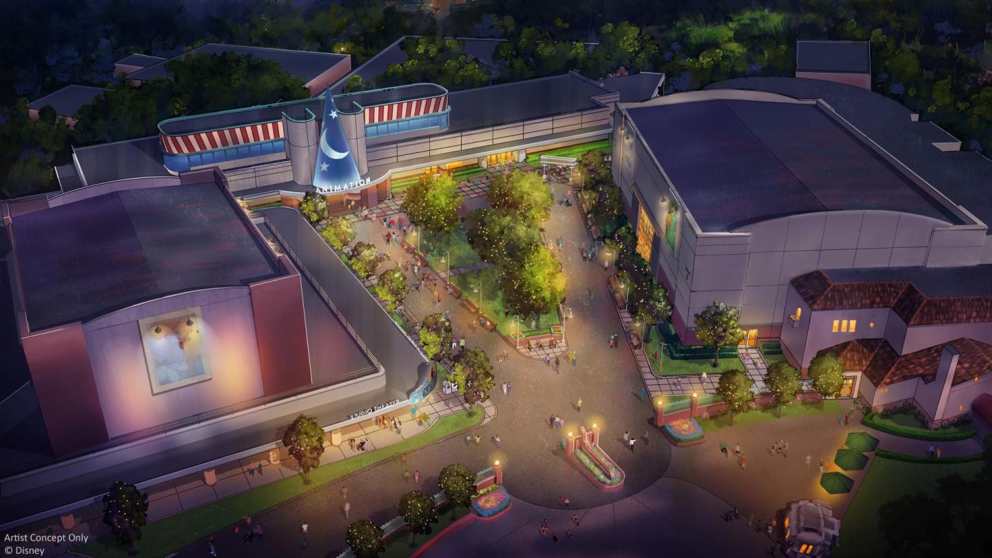 Disney Animation Hollywood Studios concept art