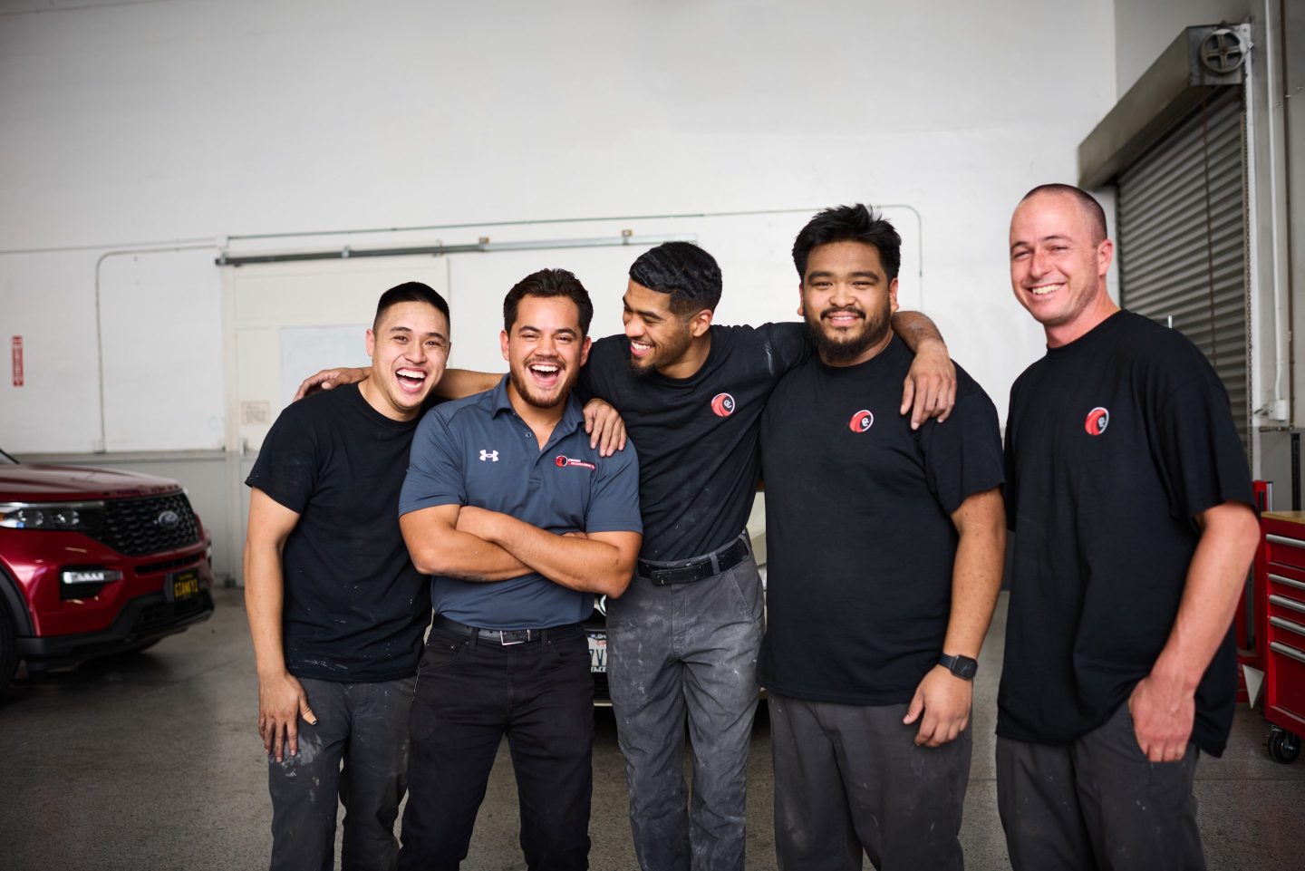 Group of Crash Champion workers