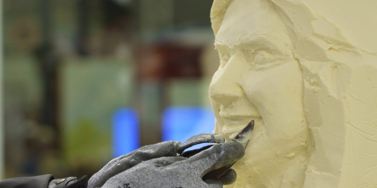 In Minnesota, 'dairy princesses' take home a 90-pound butter bust of their own heads