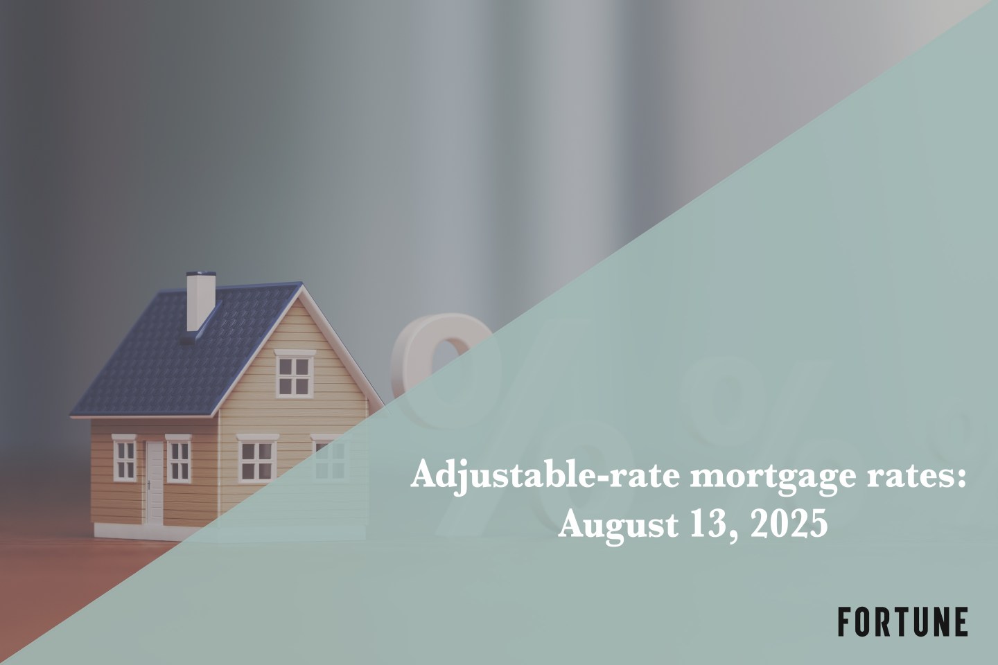 Current ARM mortgage rates report for Aug. 13, 2025