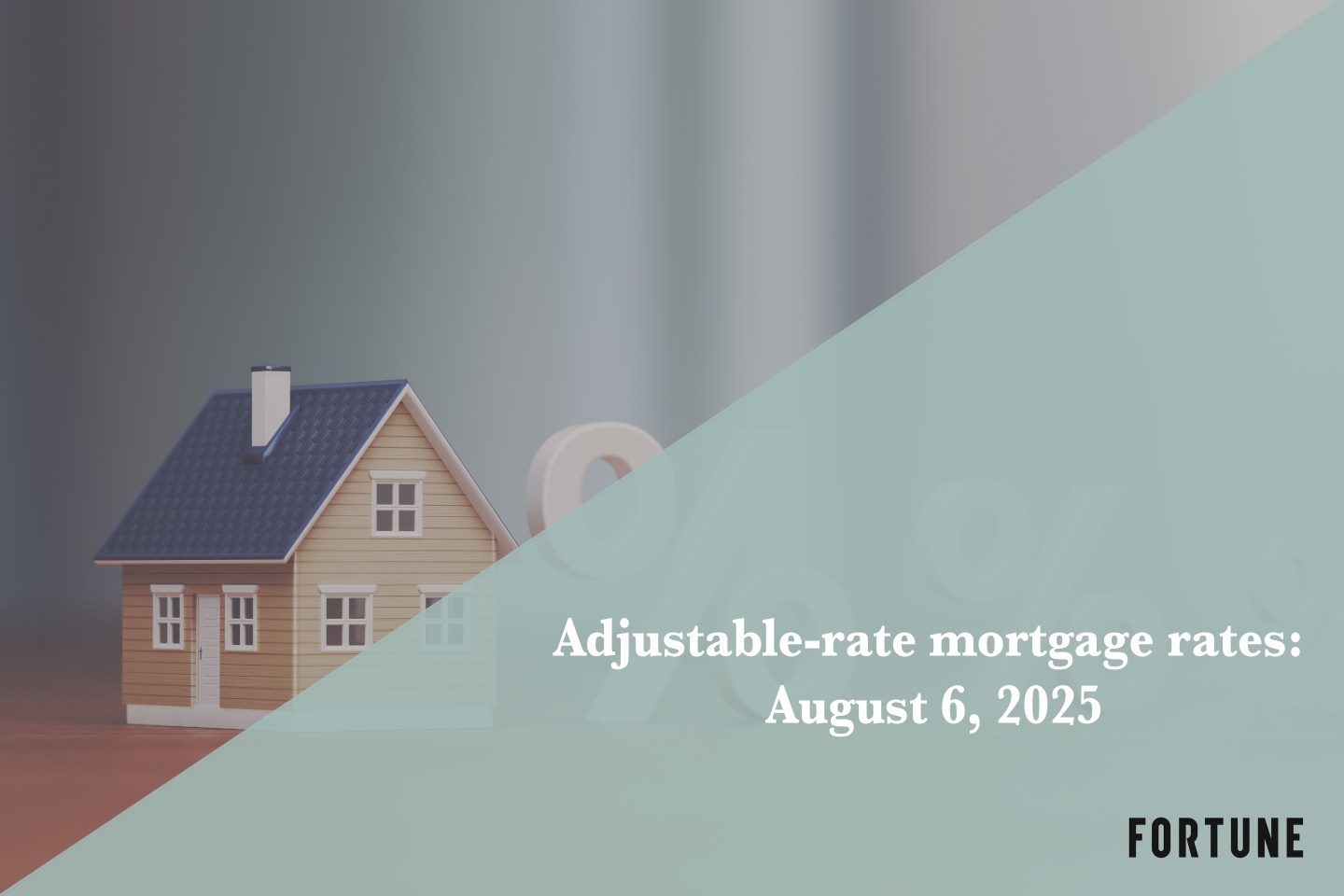 Current ARM mortgage rates report for Aug. 6, 2025