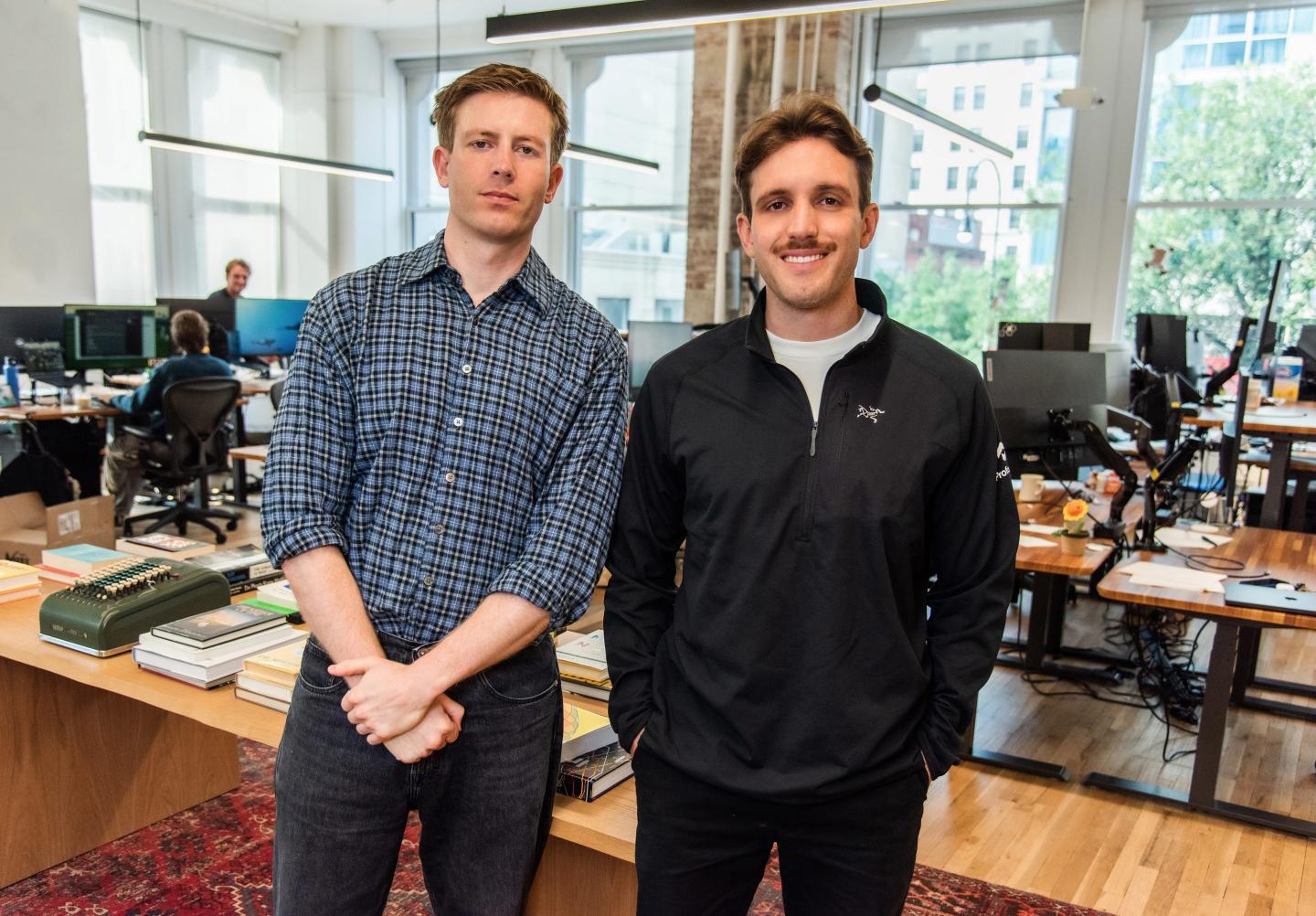 Profound cofounders James Cadwallader (left) and Dylan Babbs, who are betting big on helping brands get discovered in AI search.
