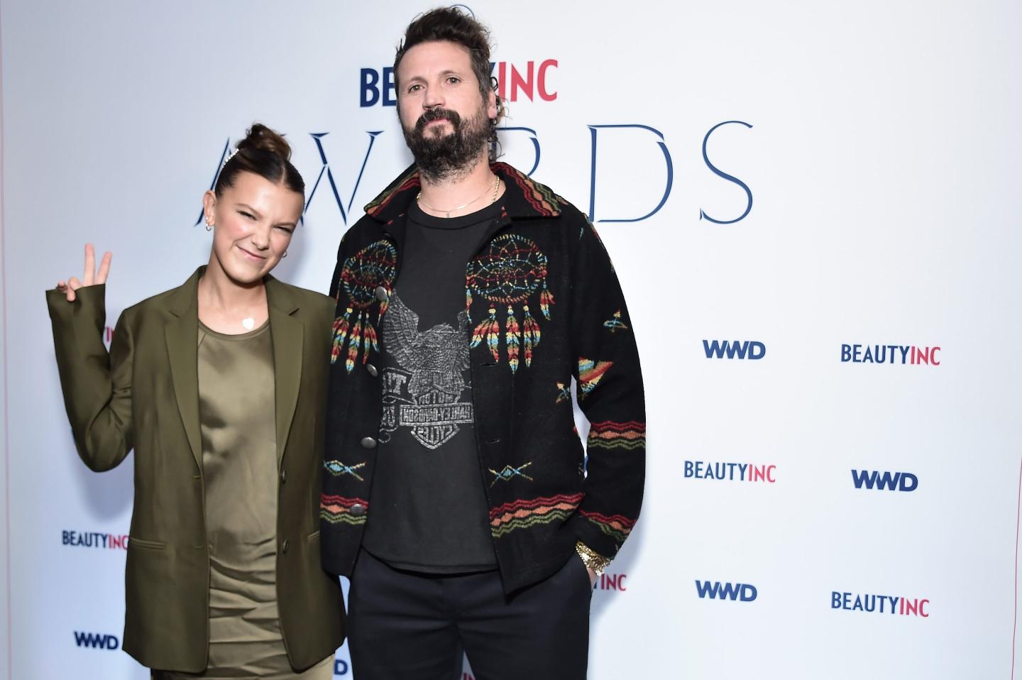 Shaun Neff and Millie Bobby Brown