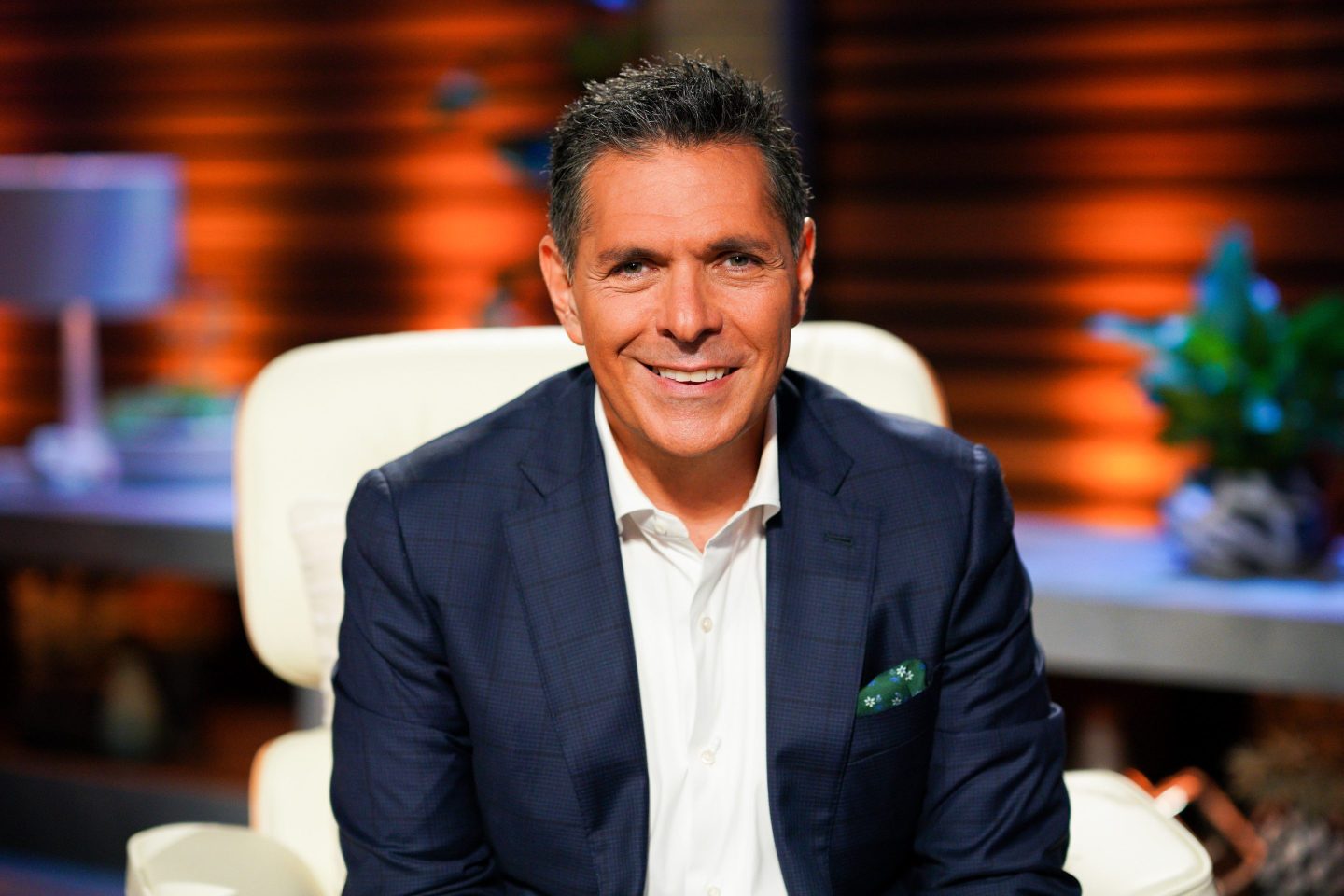 Kind founder Daniel Lubetzky sits as a Shark Tank judge