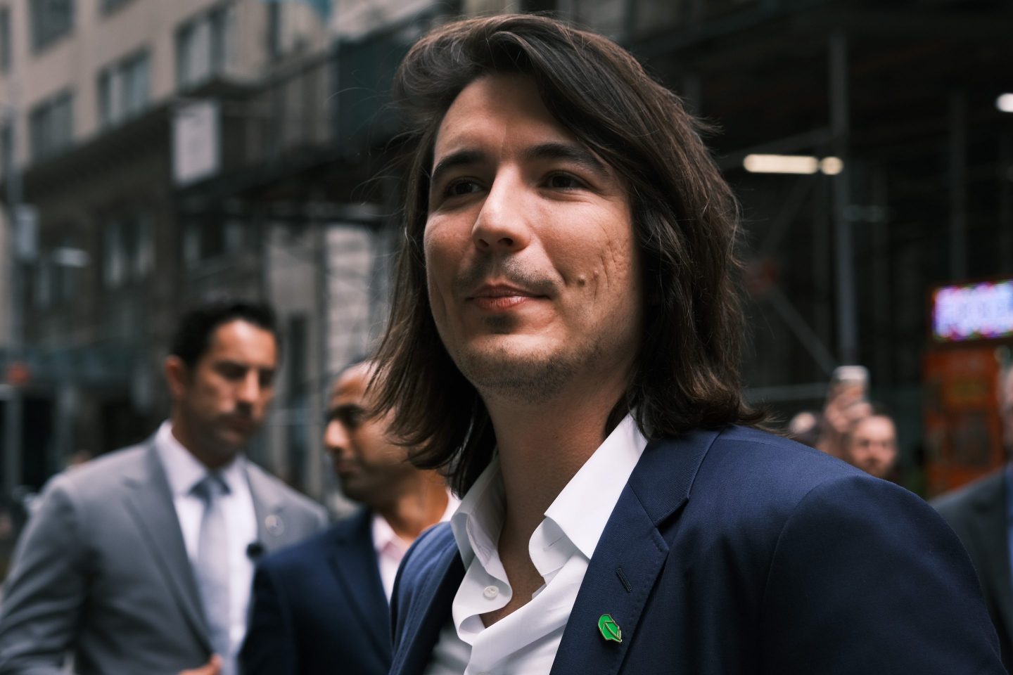 Vlad Tenev, CEO of the online brokerage Robinhood