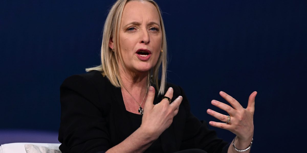 Accenture CEO Julie Sweet says there's one thing you should never do if you get offered a big job you don't feel ready for
