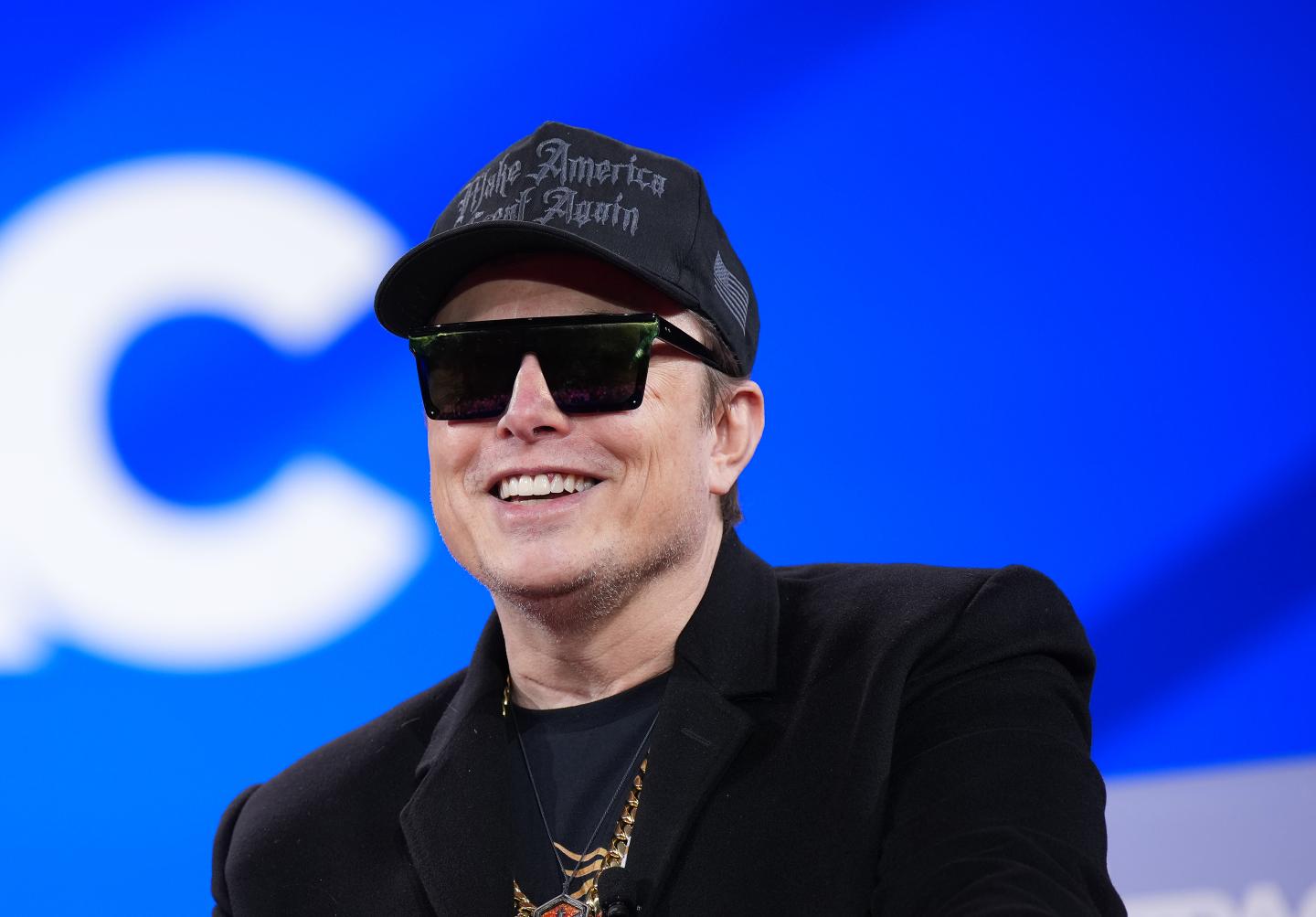 Tesla, SpaceX, and xAI CEO Elon Musk at the Conservative Political Action Conference (CPAC) on February 20, 2025 in Oxon Hill, Maryland. (Photo: Andrew Harnik/Getty Images)