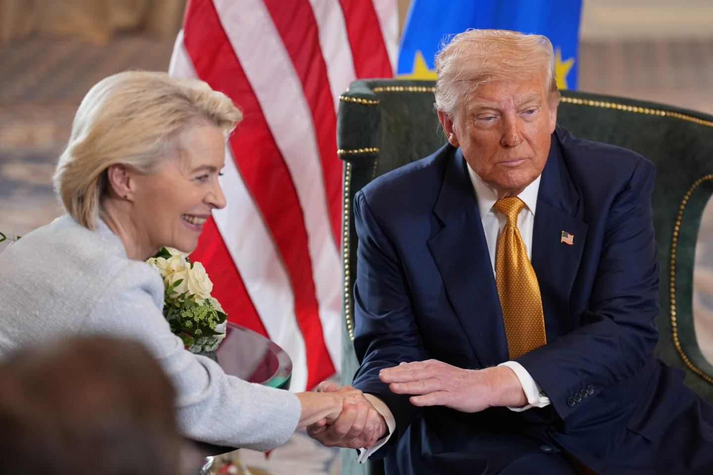 Von Der Leyen, Trump