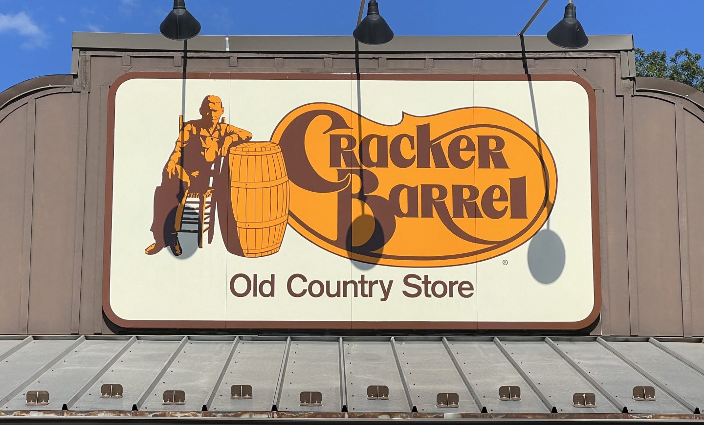 Cracker Barrel's decision to switch to a more streamlined version has sparked controversy among conservative activists.