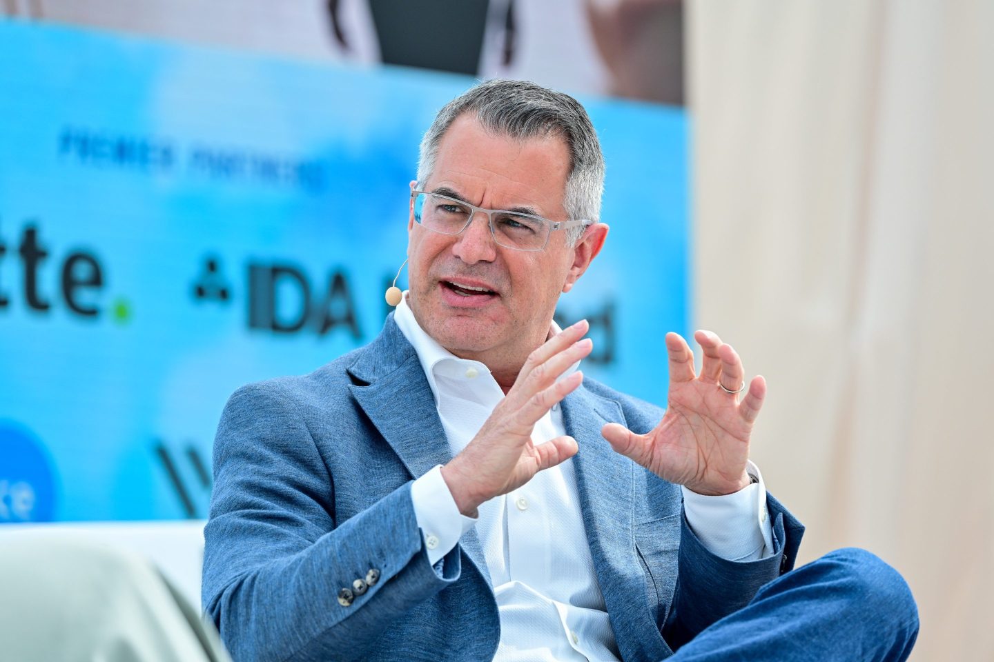 Jordan Goldstein, co-CEO of Gensler, speaking at Fortune Brainstorm Tech on Sep. 9, 2025.