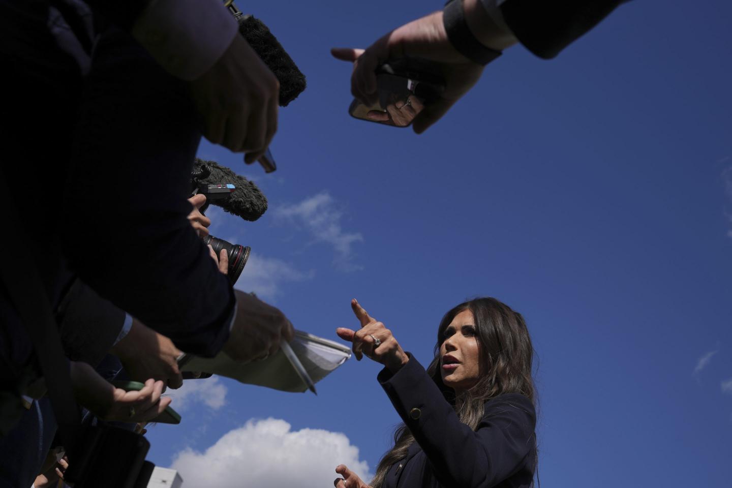 Kristi Noem says the U.S. is open for business after leading raid on Hyundai that arrested hundreds of South Korean immigrants