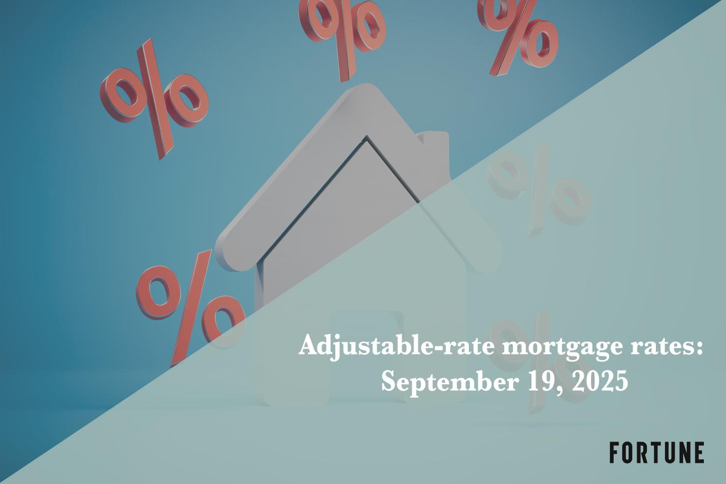Current ARM mortgage rates report for Sept. 19, 2025