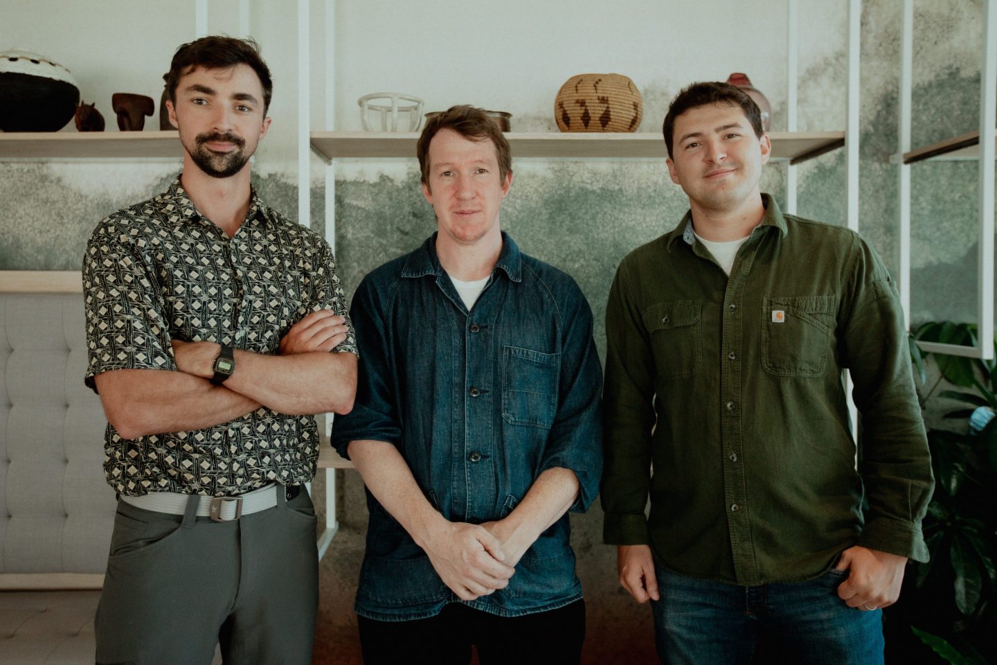 From left: Anthropic’s Frontier Red Team leader, Logan Graham; cofounder and head of policy Jack Clark; and team member Keane Lucas. Anthropic’s Frontier Red Team is unique among AI companies in having a mandate to both evaluate its AI models and publicize its findings widely.