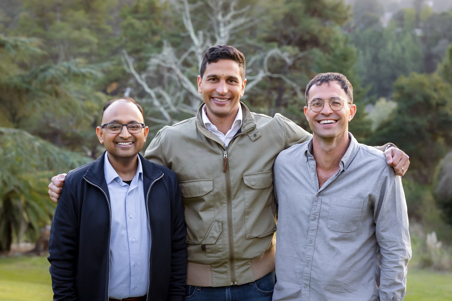 Photo of the three Eudia cofounders