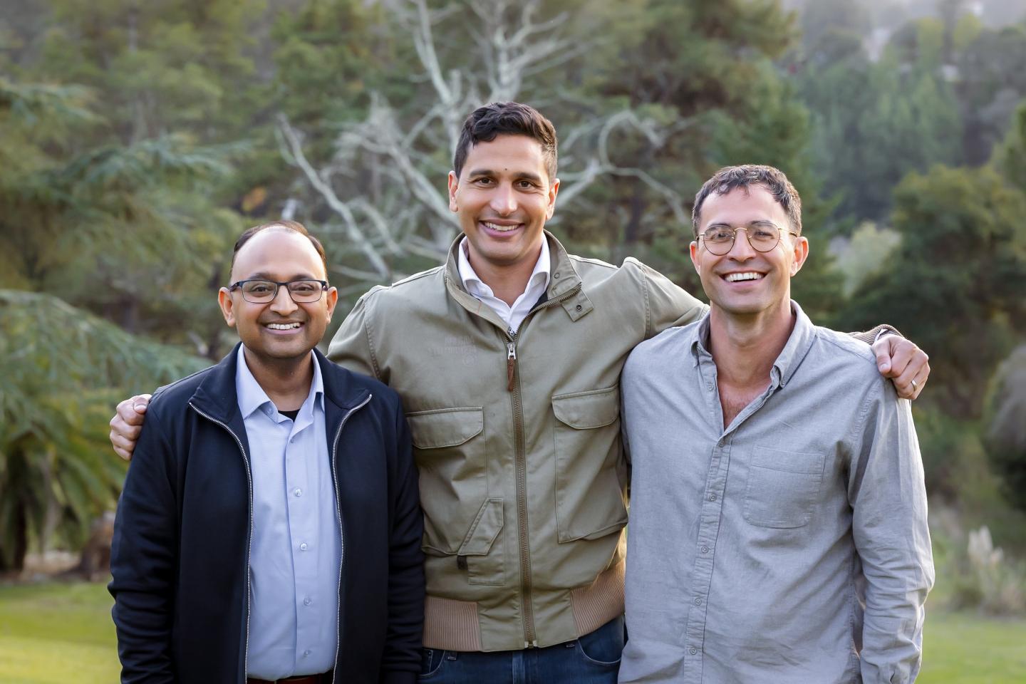 Photo of the three Eudia cofounders