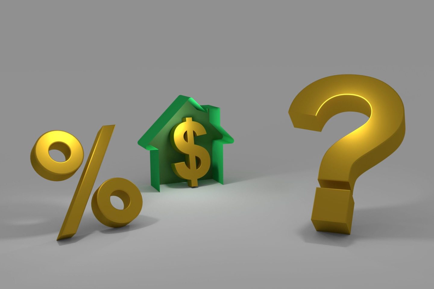 3d house icon WITH GOLDEN CURRENCY