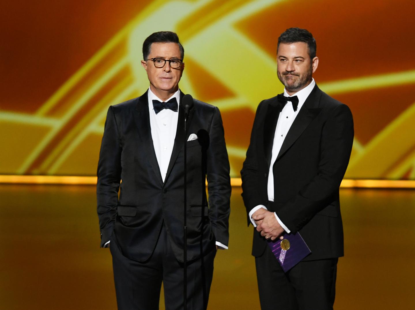 Colbert, Kimmel