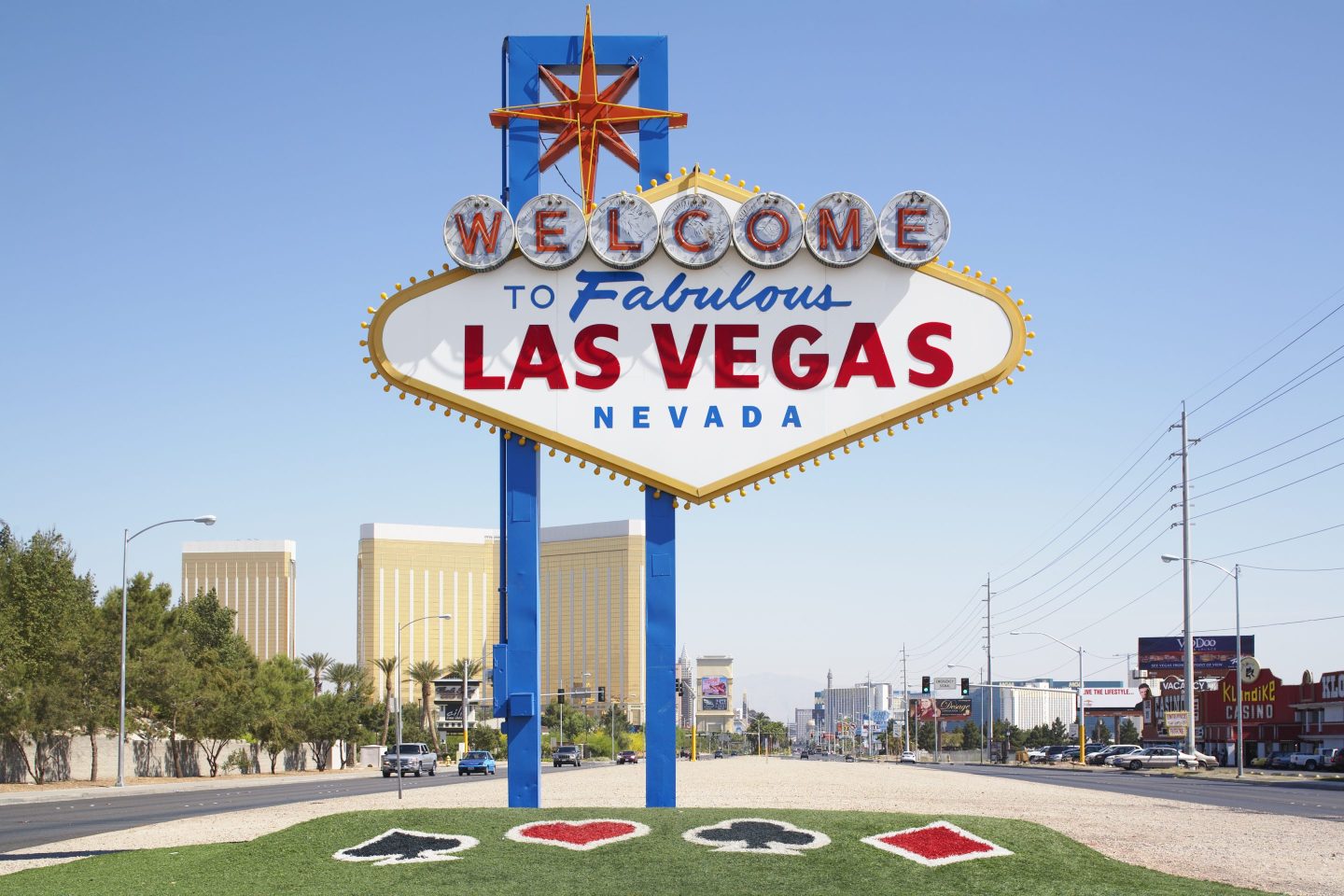 The Welcome to Las Vegas sign