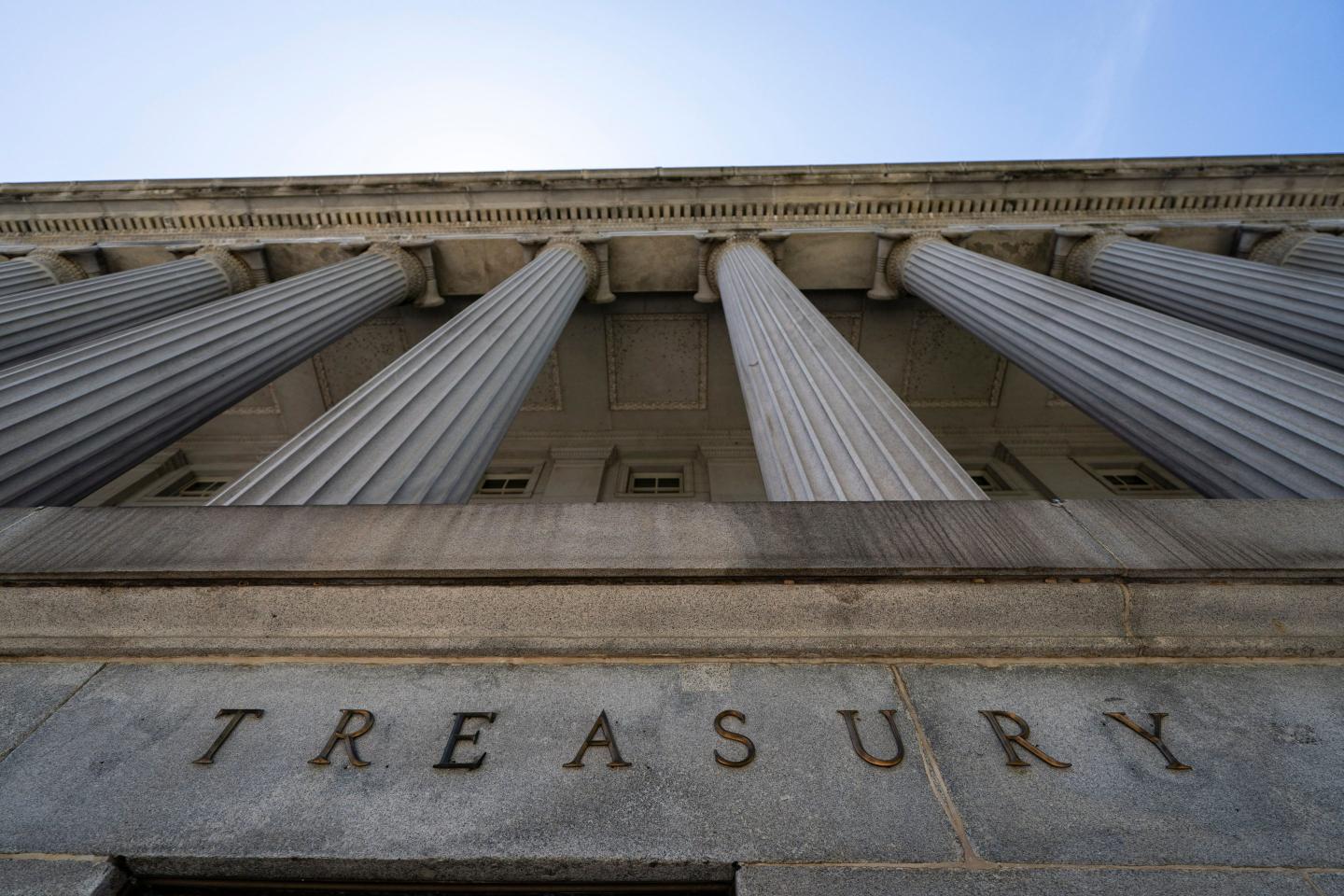 The US Treasury Department in Washington, DC, US, on Friday, May 31, 2024.