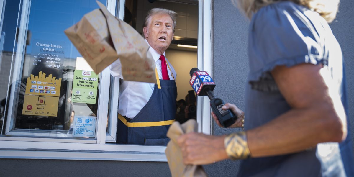 McDonald's CEO says Trump's no tax on tips creates 'uneven playing field' for its restaurants, which don't get 'customers to pay' for labor