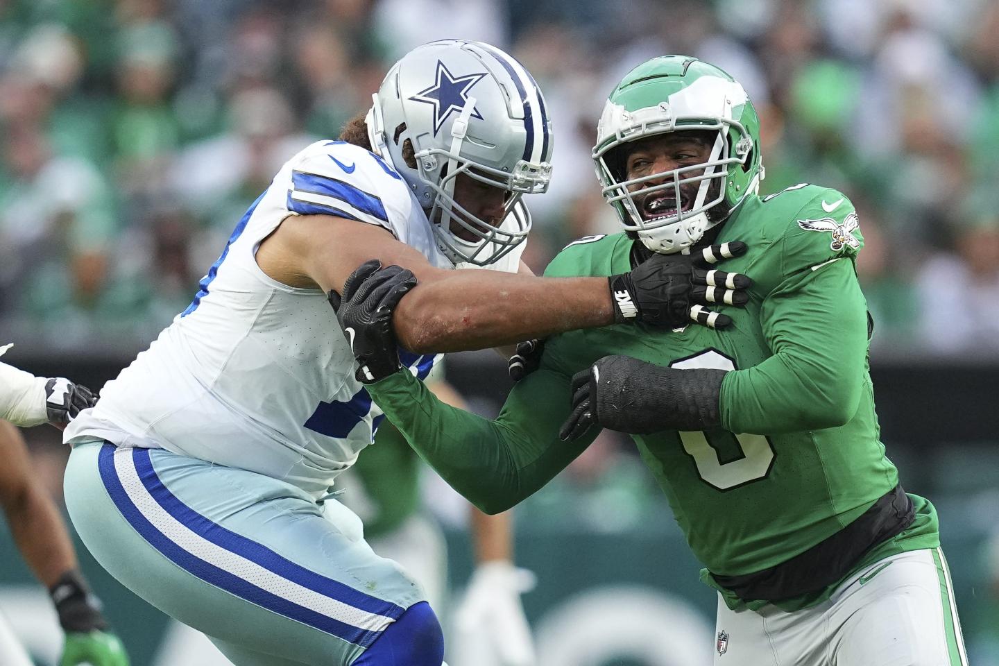Eagles fight Cowboys