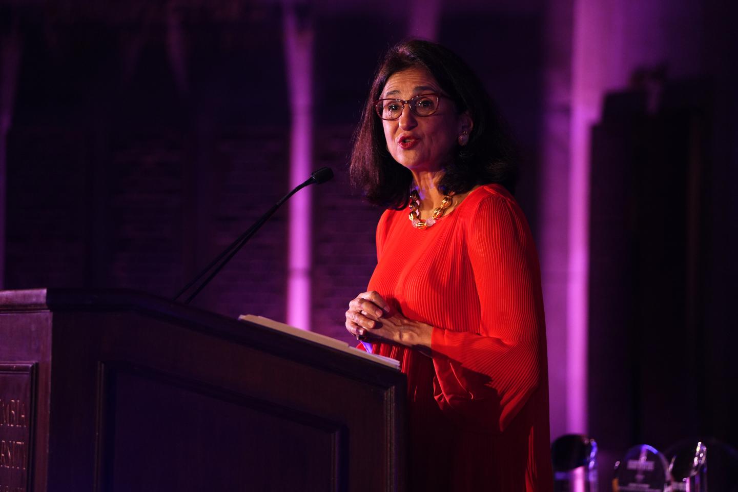 Former Columbia president Nemat (Minouche) Shafik has a new gig. 