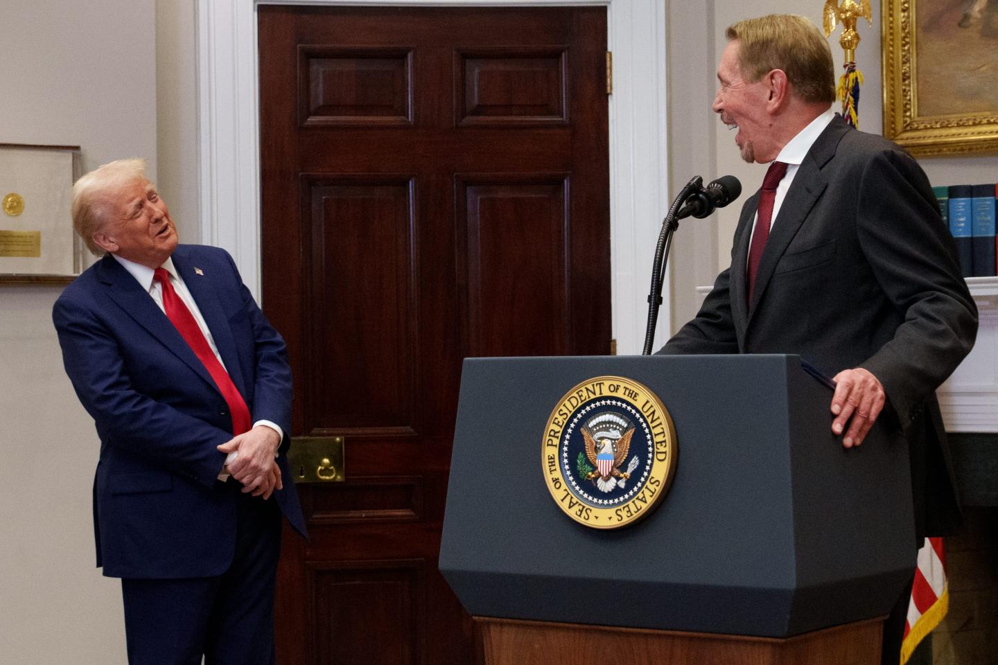 Donald Trump, Larry Ellison